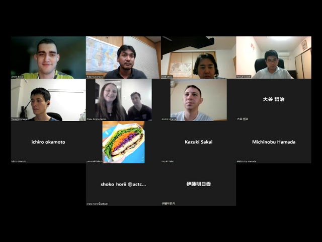 オンラインミーティング Vol.10 - オレナさん